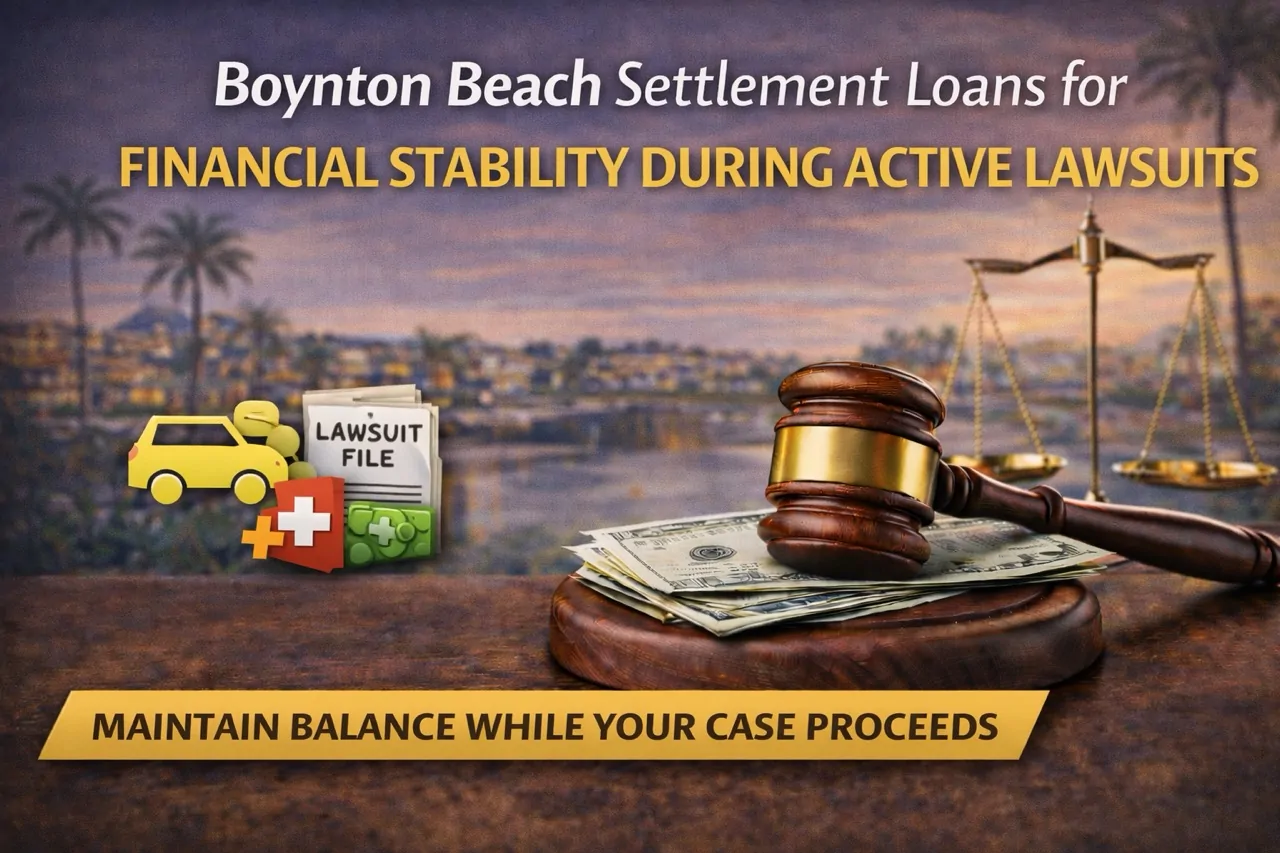 Boynton Beach Settlement Loans for Financial Stability During Active Lawsuits