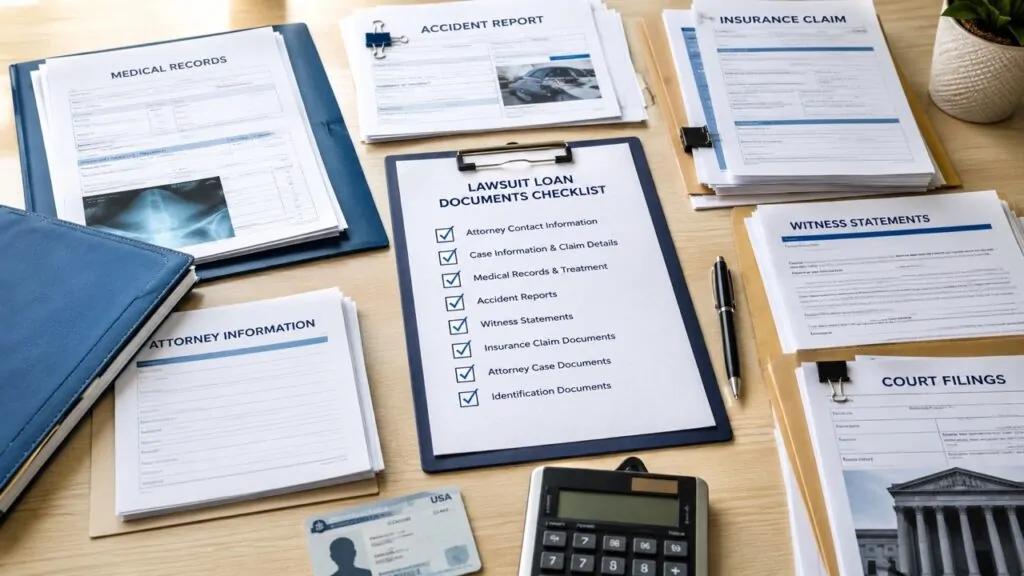 What Documents Are Needed for a Lawsuit Loan Application?